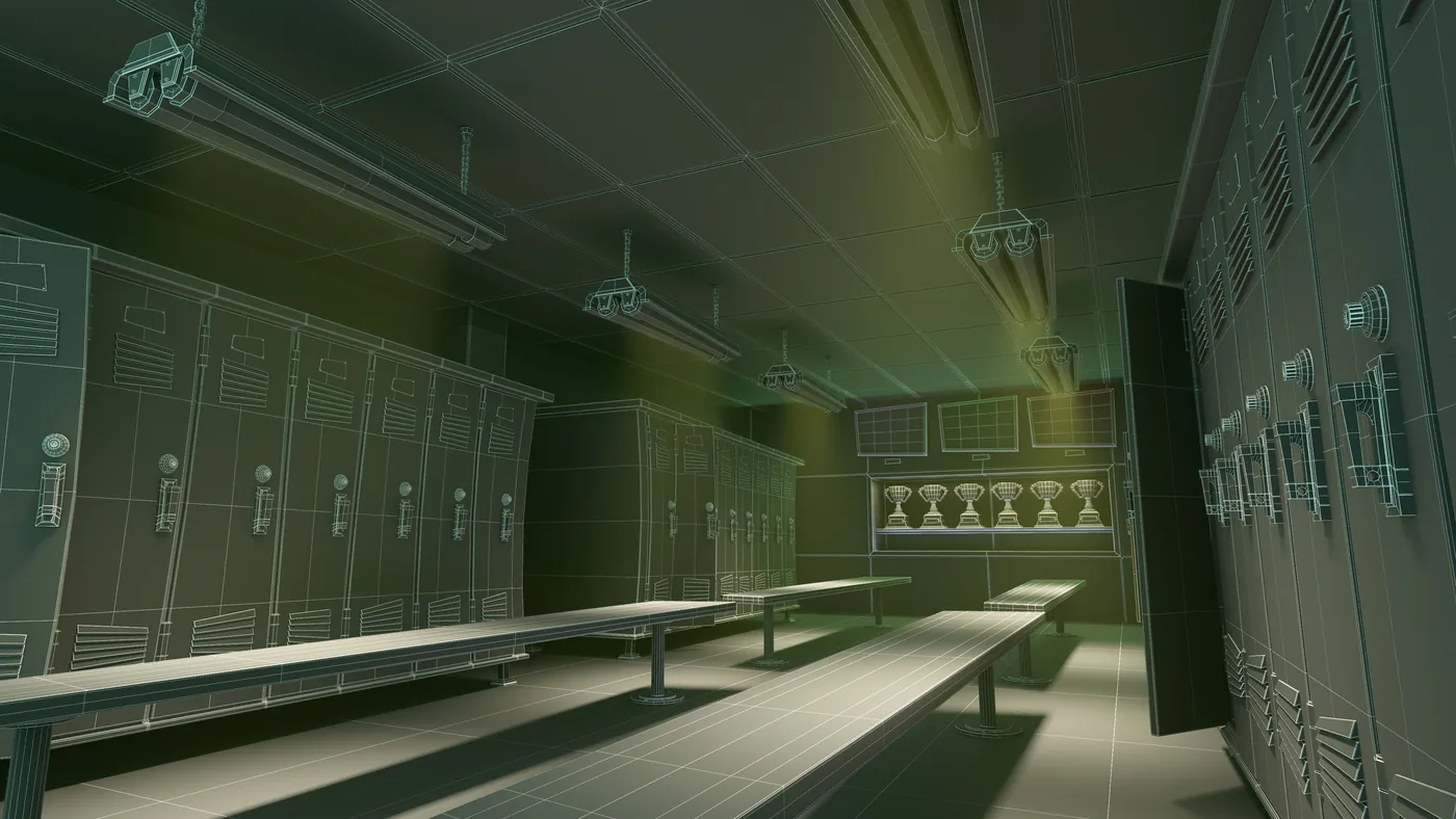 The Locker Room — design