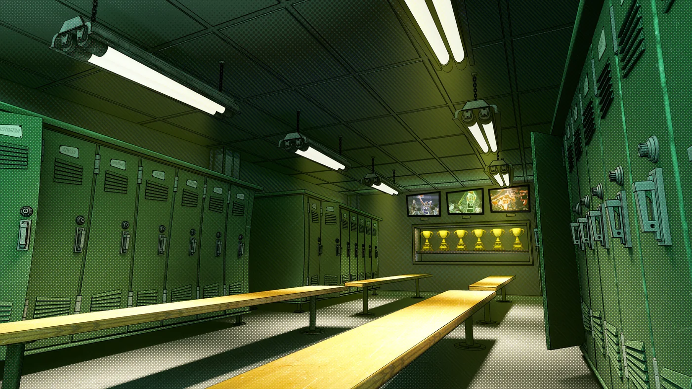 The Locker Room — design