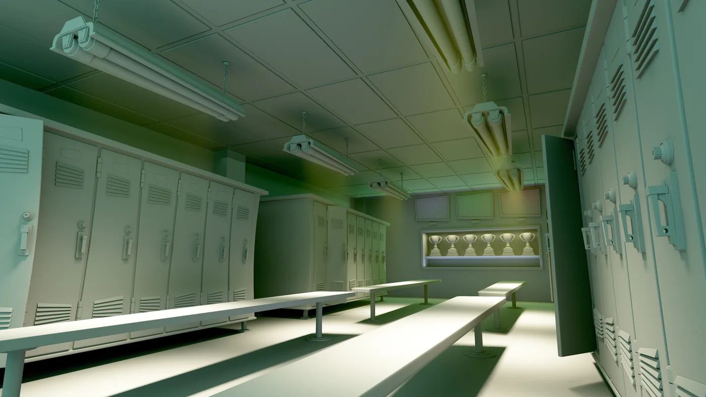 The Locker Room — design