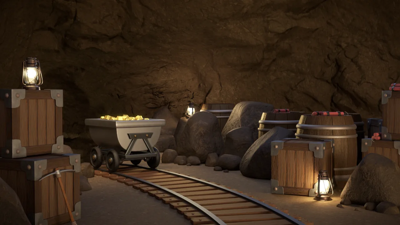 Mining Mayhem Set (Textured)
