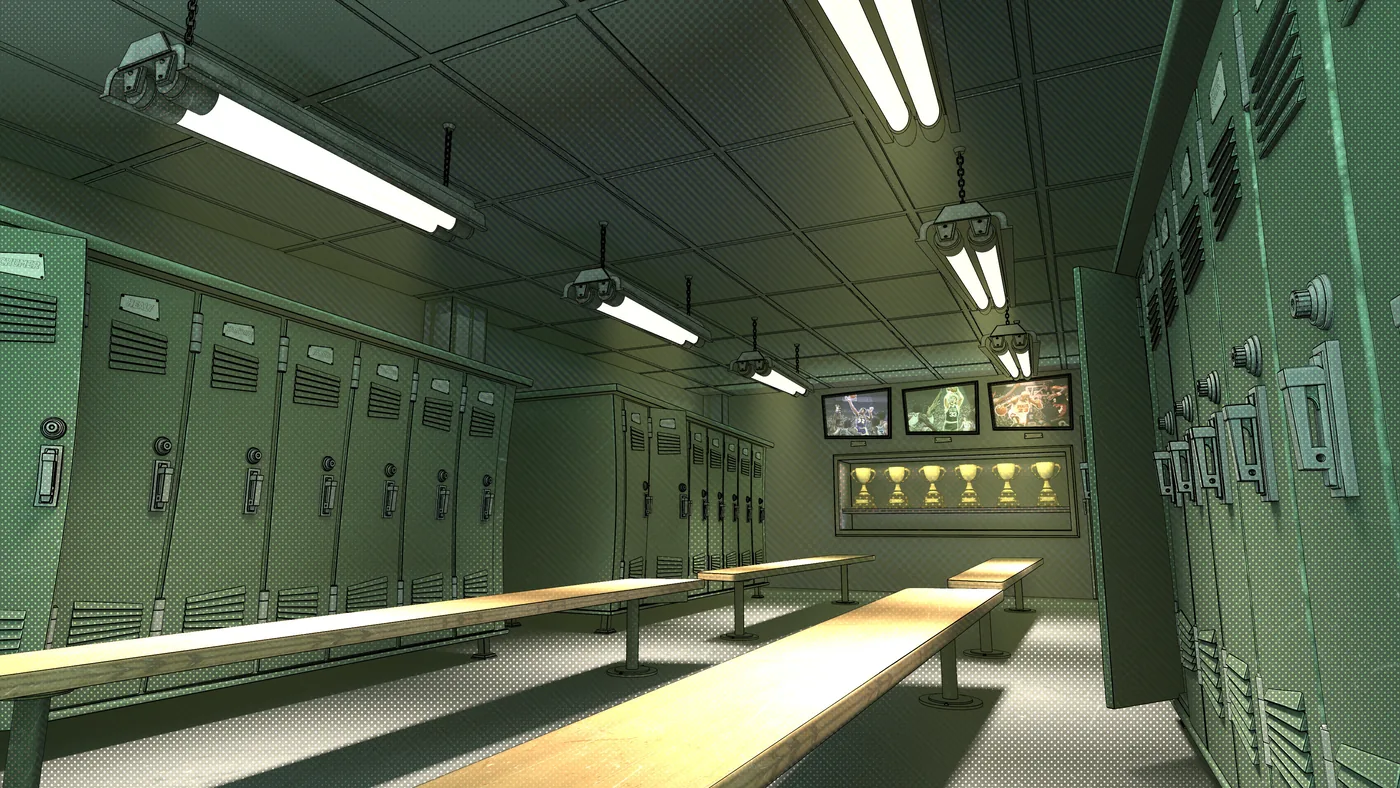 The Locker Room — design