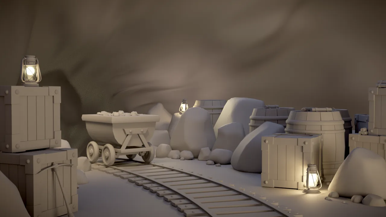 Mining Mayhem Set (Shaded)