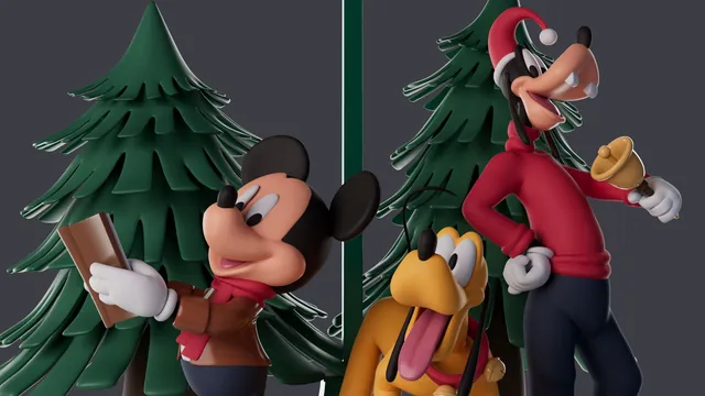 Disney ornament sculpt